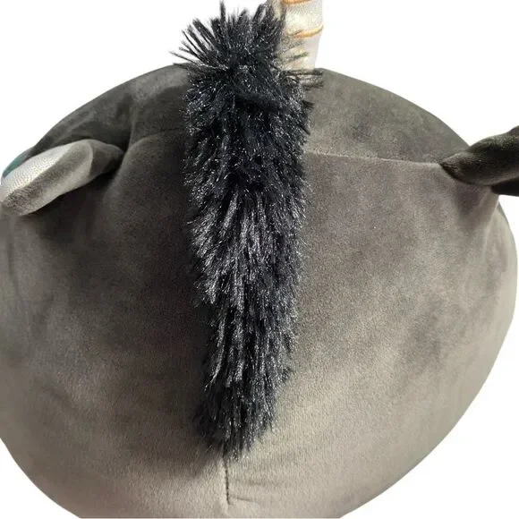 Original Squishmallow NICOLITA Black & Gray Unicorn by Kelly Toy NWT - Picture 4 of 5